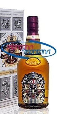 CHIVAS REGAL 12 years old SCOTCH WHISKY 40%  0.350 L