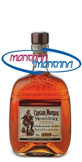 CAPTAIN MORGAN PRIVATE STOCK RUM  40%  0.750 L