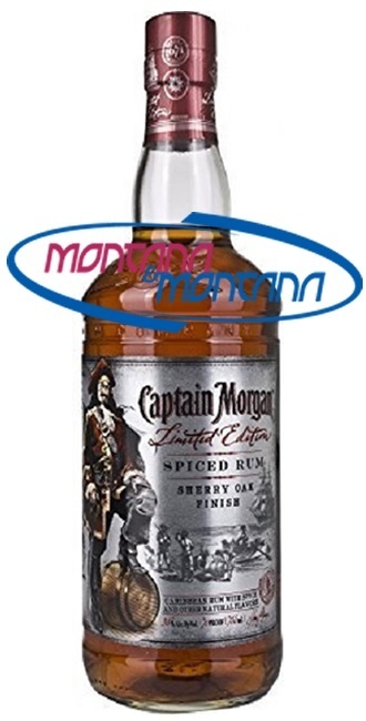 CAPTAIN MORGAN SPICED RUM SHERRY OAK FINISH 40% 1L