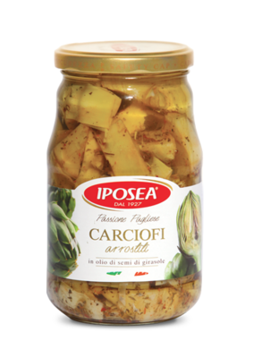 ARTICHOKES ROASTED MEDI OLIO 580ml
