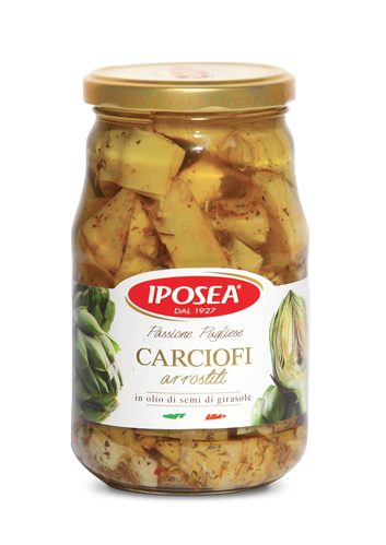 ARTICHOKES ROASTED MEDI OLIO 580ml
