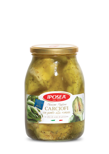 ARTICHOKES CUTTED MEDIUM OLIO 580ml