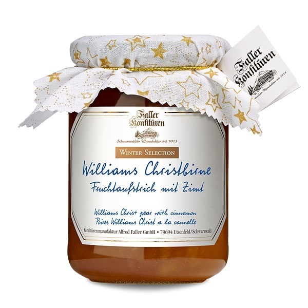 WILLIAMS CHRIST PEAR JAM with CINNAMON 450g
