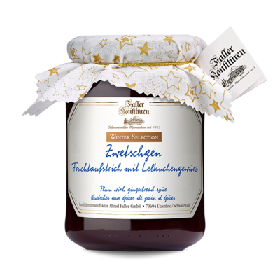 PLUM JAM with GINGERBREAD SPICE 450g