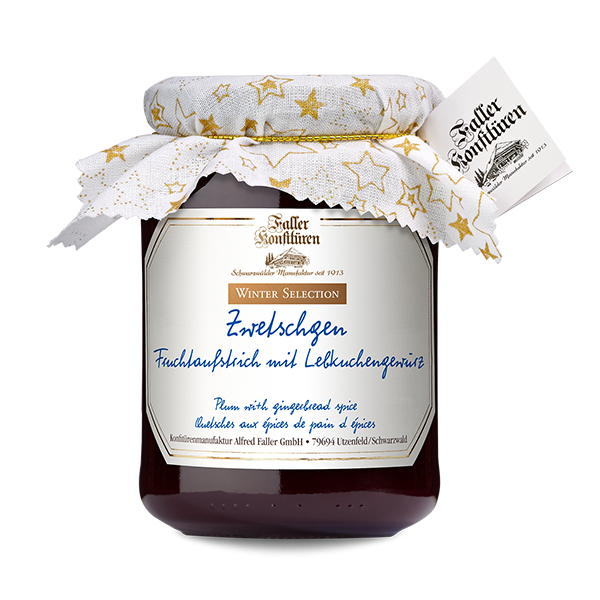 PLUM JAM with GINGERBREAD SPICE 450g