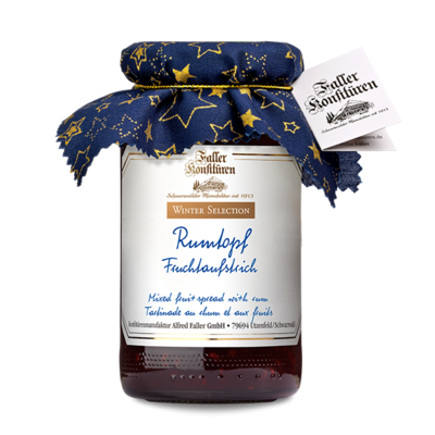 RUM JAM with BERRIES &amp; RED FRUITS 235g