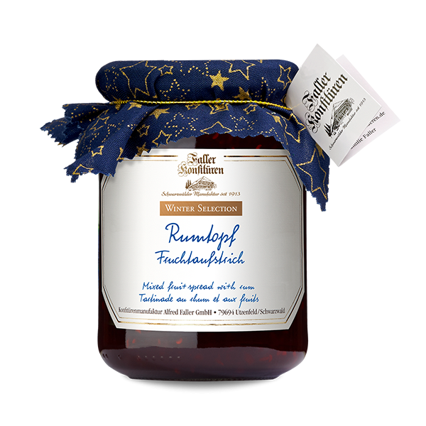 RUM JAM with BERRIES & RED FRUITS 450g