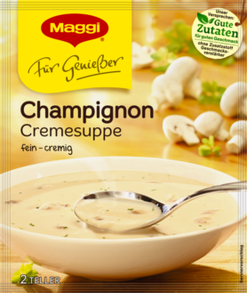 MAGGI MUSHROOM CREAM SOUP for 2