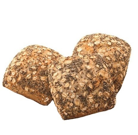 MIXED WHEAT BUN with CHIA SEEDS 80g