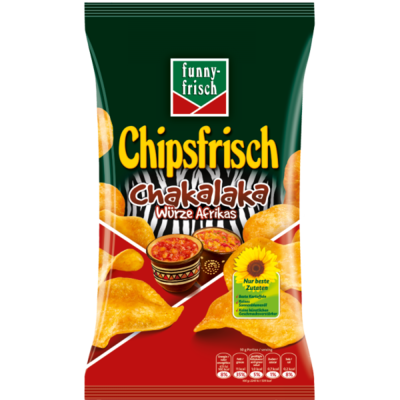 CRISPS - FUNNY FRESH CHIPSFRISCH CHAKALAKA 175g