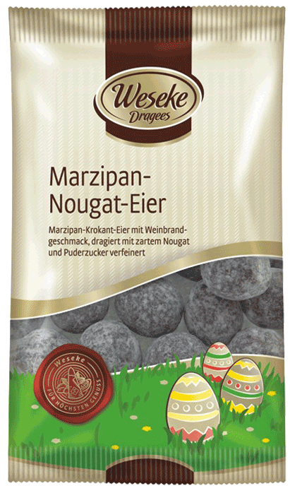 EGGS - WESEKE NUGAT EGGS 125g