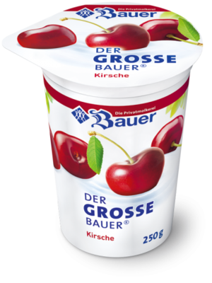 BAUER YOGURT CHERRY 250g