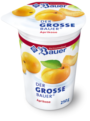 BAUER YOGURT APRICOT 250g