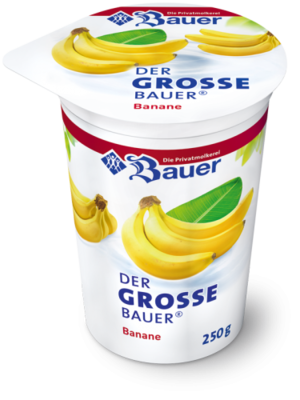 BAUER YOGURT BANANA 250g