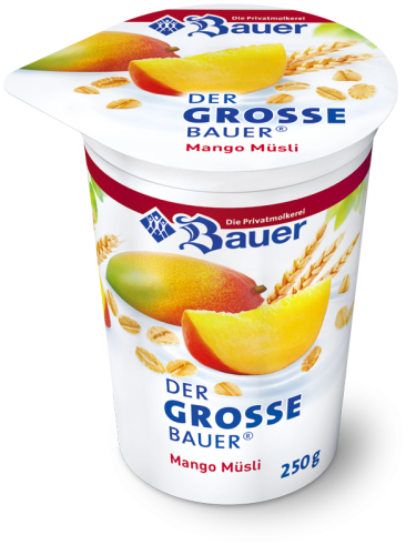 BAUER YOGURT MANGO CEREALS 250g