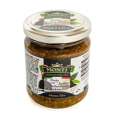 PESTO with BALSAMIC VINEGAR of MODENA P.G.I. 180g