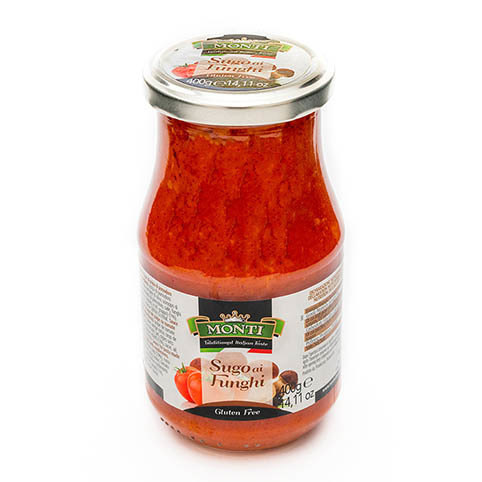 TOMATO SAUCE with MUSHROOMS 400g