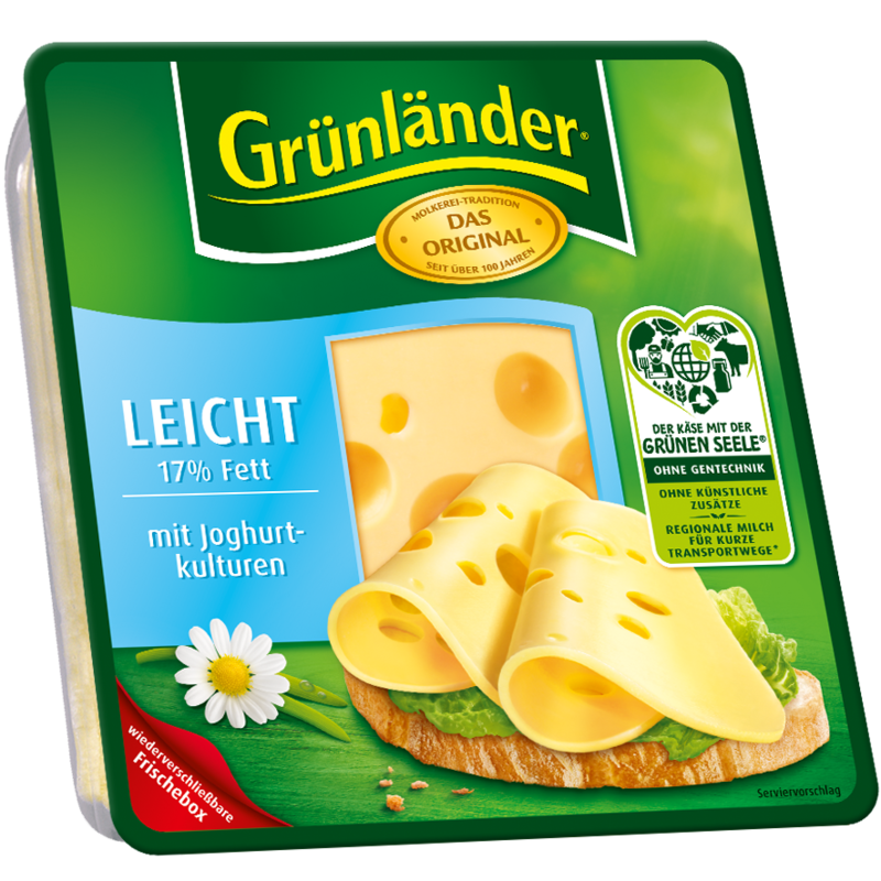 CHEESE GRUENLAENDER LIGHT 175g