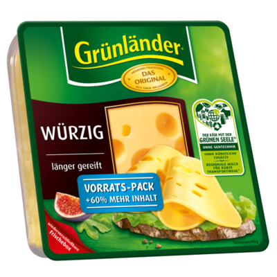 CHEESE GRUENLAENDER SPICY 150g