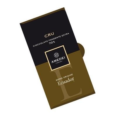 AMEDEI TUSCANY CRU-ECUADOR BLACK CHOCOLATE BAR 70%