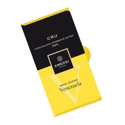 AMEDEI TUSCANY CRU-VENEZUELA BLACK CHOCOLATE BAR 70%