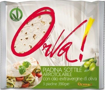 PIADINA with EXTRA VIRGIN OLIVE OIL 390g PIADINA with EXTRA VIRGIN OLIVE OIL 390g