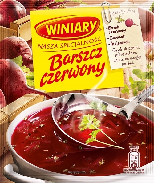 WINIARY RED BORSCH SOUP EXPRESS for 3