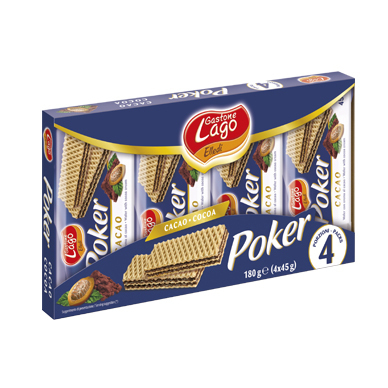 ELLEDI  COCOA WAFER POCKER 4x45g