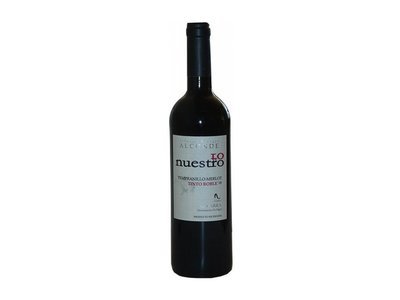 BODEGAS ALCONDE Lo NUESTRO TEMPRANILLO MERLOT TINTO ROBLE RED 0.75L