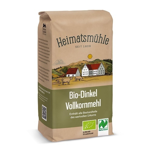 FLOUR HOMELAND MILL ORGANIC WHOLEMEAL SPELLED 1kg