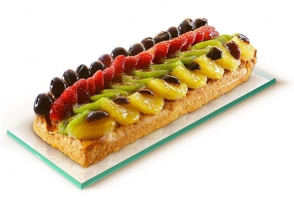MIXED FRUIT TART SLICE 1500g