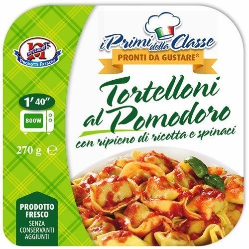 TORTELLONI AL POMODORO CON RICOTTA E SPINACI 250g