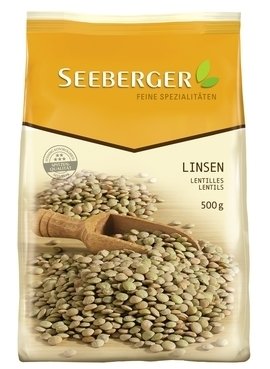 LENTILS LARGE by SEEBERGER 500g