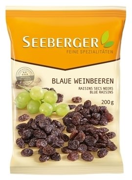 RAISINS BLUE by SEEBERGER 200g