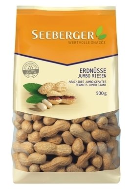 PEANUTS JUMBO by SEEBERGER 500g