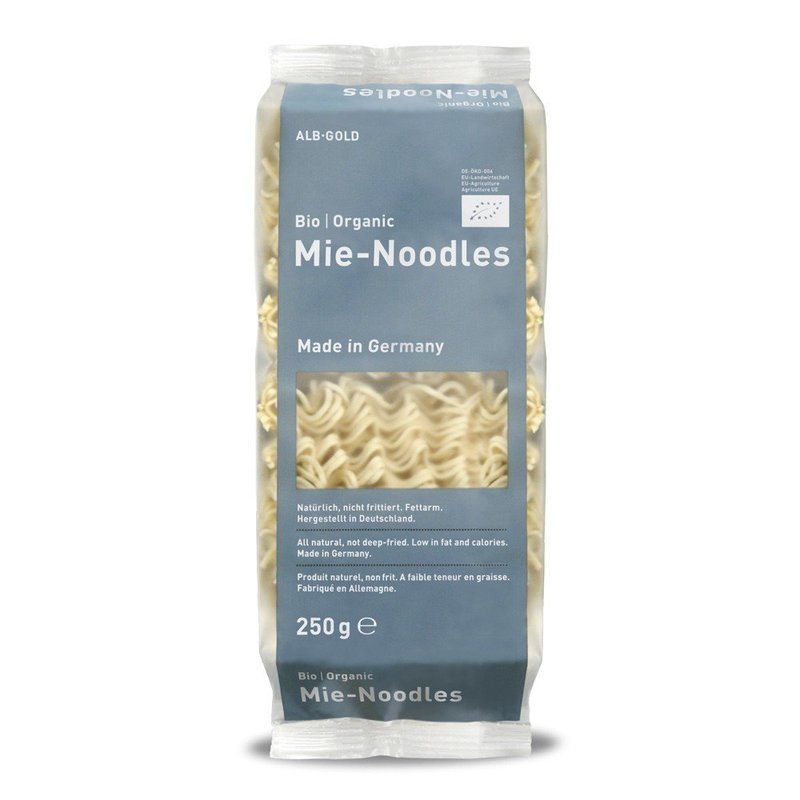 ORGANIC SPELLED MIE-NOODLES ALB-GOLD 250g ORGANIC SPELLED MIE-NOODLES ALB-GOLD 250g