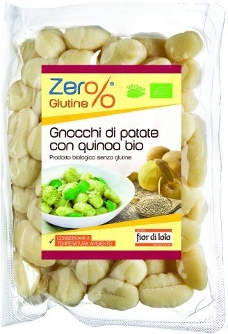 ORGANIC POTATO GNOCCHI GLUTEN FREE & QUINOA FIOR DI LOTO 500g
