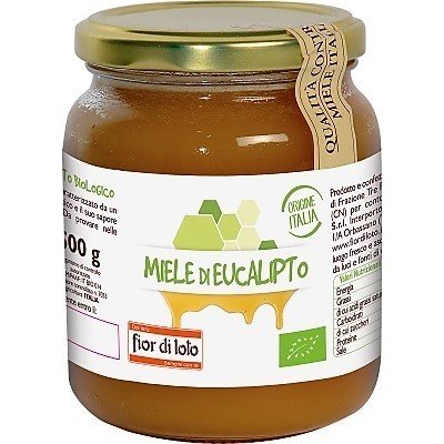 HONEY EUCALYPTUS ORGANIC FIOR DI LOTO 500g HONEY EUCALYPTUS ORGANIC FIOR DI LOTO 500g