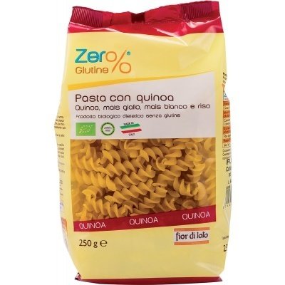 FUSILI WITH QUINOA ORGANIC FIOR DI LOTO 250g