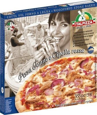 ITALIAN PIZZA TONNO E CIPOLLA (TUNA &amp; ONIONS) 355g