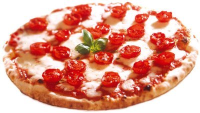 ITALIAN PIZZA POMODORINI E BUFALA (CHEERY TOMATO &amp; MOZARELLA BUFALA) 350g
