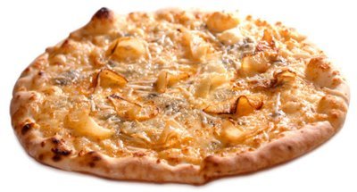 ITALIAN PIZZA GORGONZOLA AND PEARS (100% VEGETARIAN) 350g
