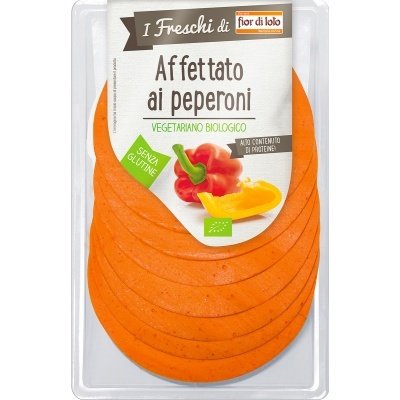 SLICED WITH ORGANIC PEPPERS FIOR DI LOTO 90g