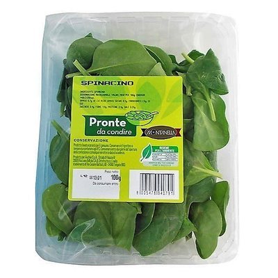 BABY LEAF SPINACH BY MONTANELLA 100g BABY LEAF SPINACH BY MONTANELLA 100g