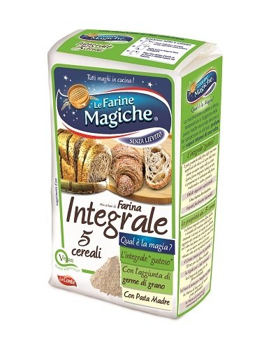 FLOUR INTEGRAL 5 CEREALS BY LE FARINE MAGICHE 900g