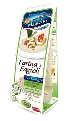FLOUR BEAN ORGANIC BY LE FARINE MAGICHE 100g FLOUR BEAN ORGANIC BY LE FARINE MAGICHE 100g