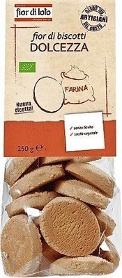 DOLCEZZA BISCUIT ORGANIC FIOR DI LOTO 250g DOLCEZZA BISCUIT ORGANIC FIOR DI LOTO 250g