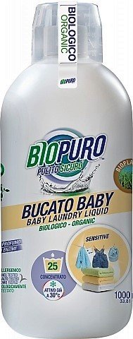 BIOPURO PERFUME FREE BABY LIQUID LAUNDRY DETERGENT 1L
