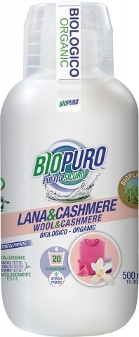 BIOPURO HAND WASH LAUNDRY DETERGENT FOR WOOL & CASHMERE 0.5L