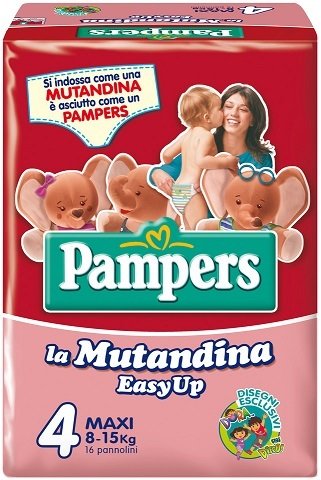 PAMPERS PANTIES EASY UP SIZE 4 x16/Pack, 8-15kg